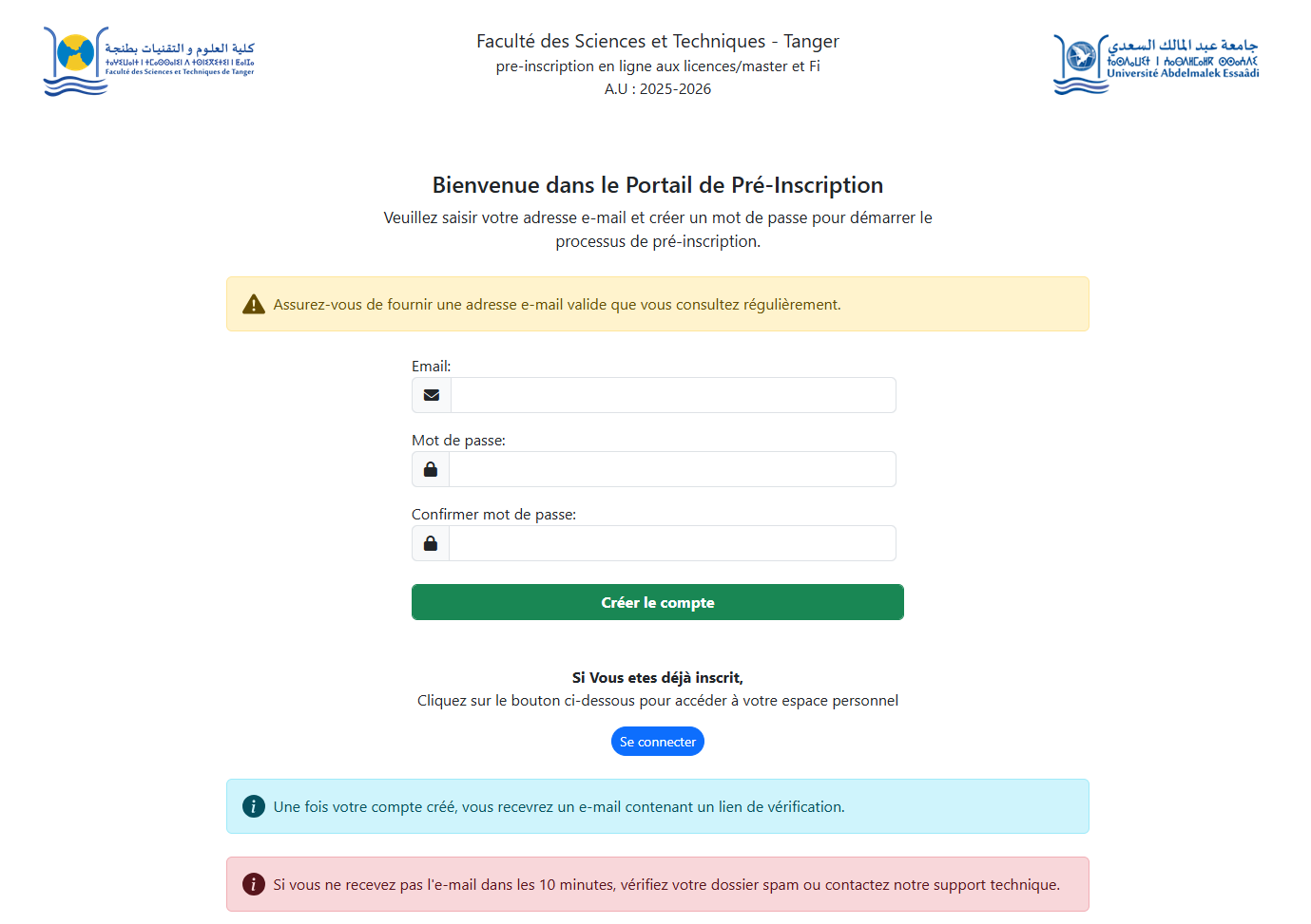 Plateforme de Candidature en Ligne